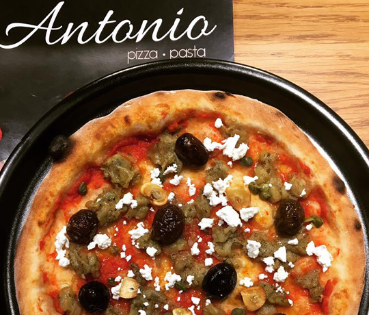 Antonio Pizza & Pasta App Pizza menu