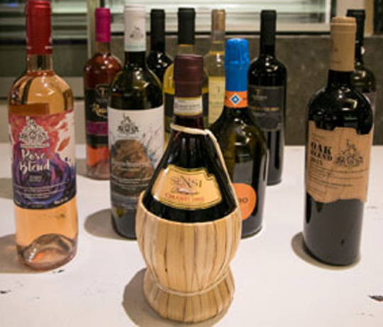 Antonio Pizza & Pasta Wine variety
